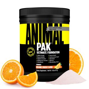 Animal Pak Multivitamin Powder All-in-1 Supplement | Orange 60 Serving
