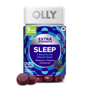 OLLY Extra Strength Sleep, Occasional Sleep Support Supplement - 70 Count