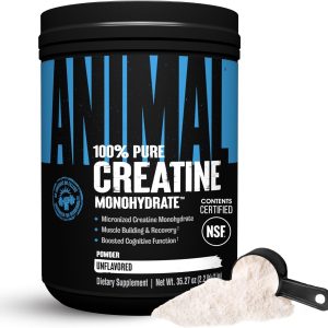 Animal Creatine Monoydrate Powder for Men & Women | Unflavored 1000g