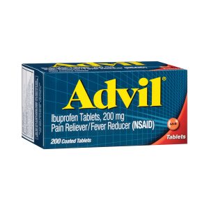 Advil Tablets, Ibuprofen 200mg, Pain Relief, 200 Count