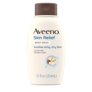Aveeno Skin Relief Body Wash, Coconut Scent, 12 fl. oz