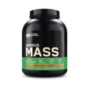 Optimum Nutrition Serious Mass Protein Powder, Chocolate Peanut Butter 6LB