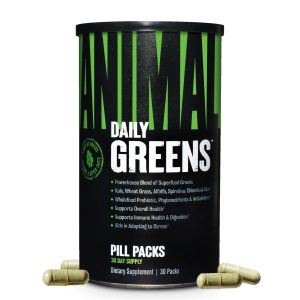 Animal Daily Greens Superfood Supplement for Gut Health | 30 Pill Packs