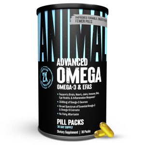 Animal Advanced Omega 3 Fish Oil Supplement for Men & Women | 30 Pill Packs