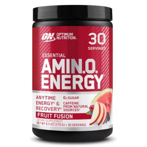 Optimum Nutrition Amino Energy Powder, Fruit Fusion, 9.5 Oz